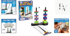 Learn Magnetism with Magnetic Match Rings – Educational Toy for Ages 3 and Up