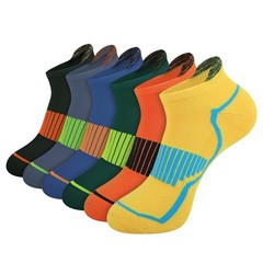 JOYNÉE Mens Low Cut Casual Socks 6 Pack Men Comfort Cushioning Ankle Athlet