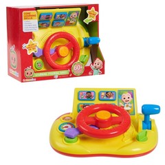 Cocomelon Learning Steering Wheel 60 phrases English Only New 18 Months And Up