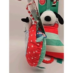 Peanuts Snoopy Baby Holiday Toy Bundle Pull Down Toy & On-The-Go Mirror New