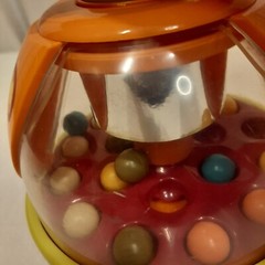 B Toys Ladybug Ball Popping Toy Push Pop Spin Poppitoppy Toddler Baby Toy