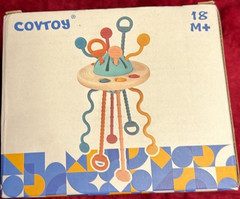COVTOY Multicolor Activity Toy for 18 Months+ Hand-Eye & Motor Skills