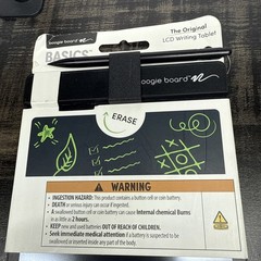 Boogie Board Basics Reusable Writing Pad – Digital Drawing Tablet, LCD Writin…