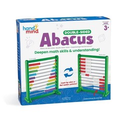 Hand2Mind Double Sided Plastic 100 Bead Abacus Set of 1