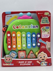 CoComelon Shape ‘N Sort Xylophone – Identify Shapes and Play Music – SEE PHOTOS