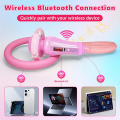 Skip Ball for Kids, LED Light-Up Wheel, Bluetooth Music, 3 Play Modes, Outdoor