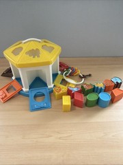 Vintage Rare Set Chicco Gazooba Shape Sorter As Seen In Baby Einstein
