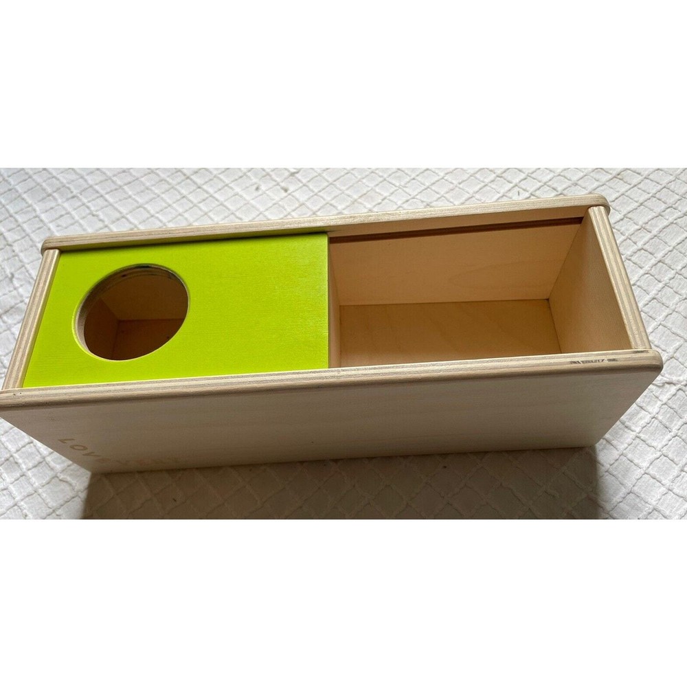 Lovevery Sliding Box Top from The Thinker Play Kit 11-12 months NO BALL
