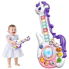 Toys for 1 2 Year Old Girl Birthday Gifts: Baby Musical Unicorn Toys 12-18 Mo…