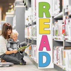 Colorful Classroom Reading Poster Decorations Reading Bulletin Board Read Sig…