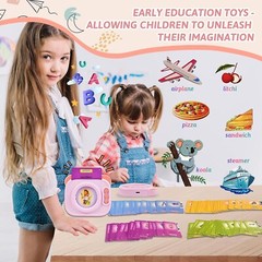 Kids Talking Flash Cards with Sight Words Autism Sensory Montessori Learning Toy