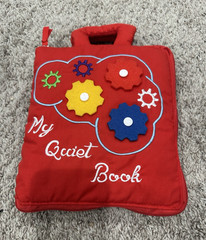 deMoca Quiet Book Soft Activity For Baby Fine Motor & Sensory Skills