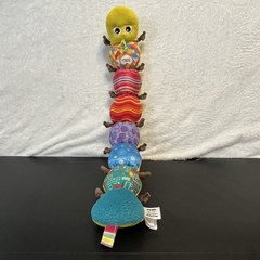 Lamaze Inchworm Caterpillar Stuffed Plush Rattle Developmental Toy Baby 24″