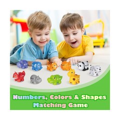 20PCS Animal Number Matching Learning Toys for Toddlers 2-4, 10 Dif… Fast Ship