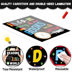 gisgfim Reading Posters for Classroom Colorful Reading Corner Bulletin Board …