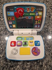VTech Toddler Tech Laptop 2022 Music Learning Colors Animals Works Good (P-29)