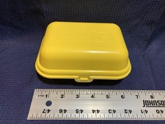 Tomy Egg Shape Sorting Toy Hide N Squeak 1993 Vintage Egg Carton Yellow