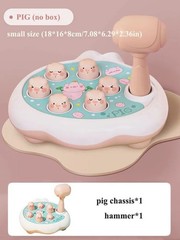 Baby Hammer Toy Duck Frog Pig Montessori Learning Game Toddler Gift 12-24 Months