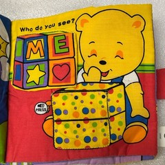 Soft Play First Baby Book Colorful 6×6 Inch Early Child Development Padded Book