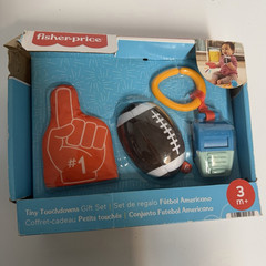 Fisher-Price Tiny Touchdowns Gift Set Sports Football Baby Toy Set 3+ Months
