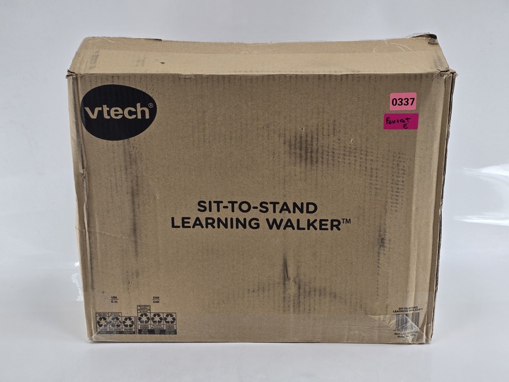 VTech Sit-to-Stand Learning Walker (Frustration Free Packaging), Pink – OPEN BOX