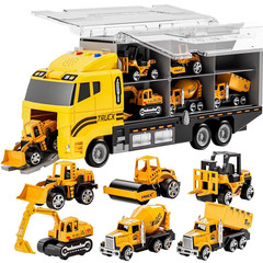 Lucky Doug Construction Truck Toys for Toddler Boys Agees 2-8, Boy Construction