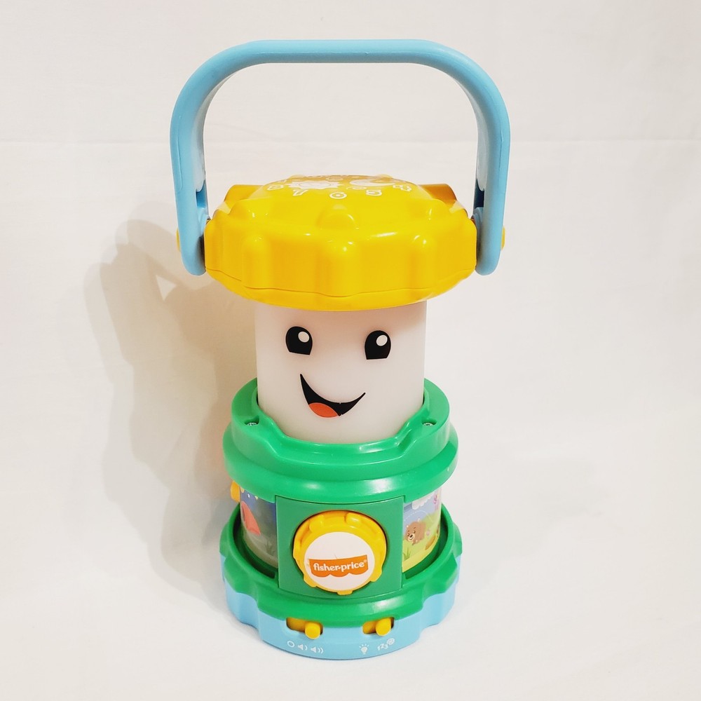 Fisher Price Laugh & Learn Camping Fun Lantern Musical Mattel Works. See Video
