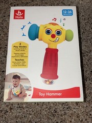 Toy Hammer Infant Multi Light Up Changing Eyes Musical WORKS 12-18mo