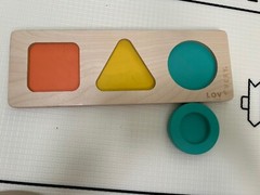 Lovevery The Realist Play Kit Geo Shapes Puzzle Montessori Replacement Pieces