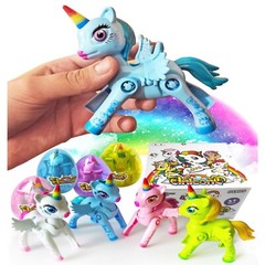 Multicolor Easter Unicorn Eggs Toys for 3-5 Year Old Girls Birthday Gift Kids