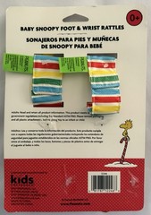 Peanuts Snoopy Baby Snoopy Woodstock Foot Sock & Wrist Rattles Target Exclusive