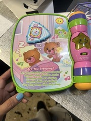 VTech Musical Rhymes Lights Up and Has Music Used/ Battery Included Works