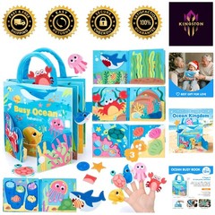 Interactive Montessori Ocean Busy Board for Toddlers: Travel-Friendly Gift