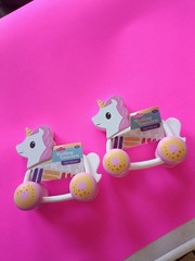 You Get 2 Sunny Days Unicorn Roller Pull Toy: Gross Motor Skills,