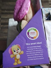 New Laugh & Learn Smart Stages “Sis” Toddler Learning Plush 6-36 M