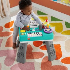 Baby & Toddler Toy Laugh&Learn DJ Table,Educational Musical Activity Center..