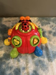 Vtech Crazy Legs Learning Bugs Ladybug Interactive Pull Toy Musical Singing