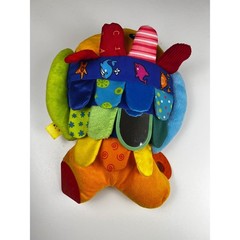 Melissa & Doug Flip Fish Soft Activity Toy Learn ABCs Mirror Textures