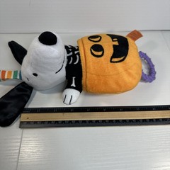 Peanuts Halloween Snoopy On-The-Go Pumpkin Ziggle Toy Rattle Teether