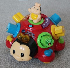 VTECH Crazy Legs Learning Bugs Musical Numbers Colors Shapes Toddler Pull Toy