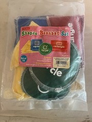 Lakeshore, SHAPES Bean Bag Set of 12