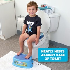 Ginsey Bluey Time Fun Set – Puppets Vinyl Mat Step Stool
