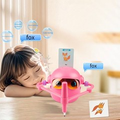 Educational Interactive Drawing Robot Learning Toy With 100 Word Cards For KidJQ