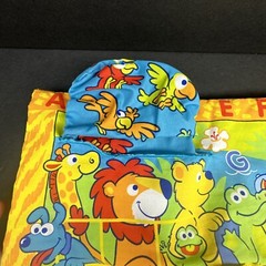 Soft Play Cloth Book Busy Mat ABC Jungle Enrichment Toy Safari Infant EUC 2005