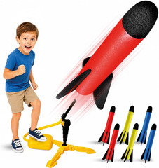 Rocket Launcher for Kids – Outdoor Toys for Kids Ages 4-8 Years – 3 4 5 6 7 Year