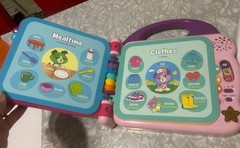 Leapfrog 100 Words Book Reading/ Musical And Ironing Time Baby, Educational Toys