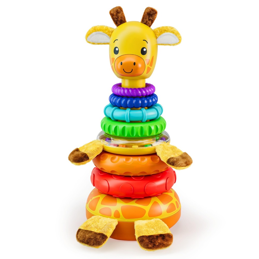 Move2Play, Stacking Toy, Includes 7 Unique Rings, Montessori Development, Bab…