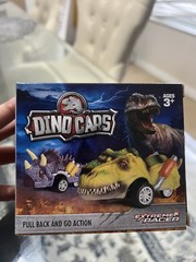 Dinobros Dinosaur Toy Pull Back Cars, 6 Pack Dino Toys For Ages 3-5 T-rex A2 New