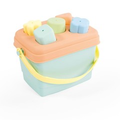 : Shape Sorter – Bucket – 7pc Sort & Play Toy, 5 Shape Blocks & Matching Cuto…