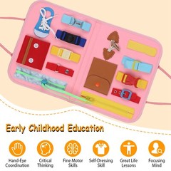 Montessori Toys Educational Learning Sensory Busy Book for Toddler Boys